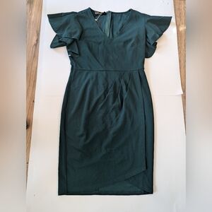 iHot Dark Green Dress, Medium